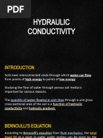 Chapter 7 Permeability Hydraulic Conductivity