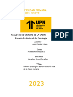 Informe Psicologico Figura Humana