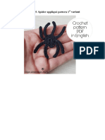 Spider Appliqué Pattern 1 Variant