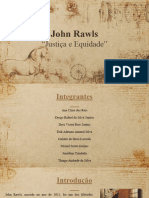 John Rawls: "Justiça e Equidade"