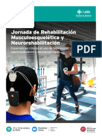 Brochure Jornada Rehabilitacion Musculoesqueletica Neurorehabilitacion