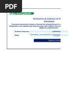 Descargar - Formato Declaración de Siniestros en Caso de Solicitar Una Indemnización