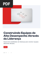 Construindo Equipes de Alto Desempenho Atraves Da Lideranca