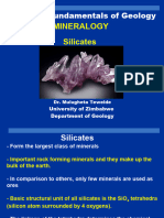 9 Silicates (GL 204 My Lecture) - Handout