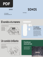 SONOS Catalogo