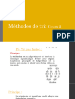 Algorithmes de Tri Cours2