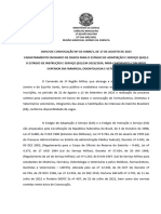 Aviso de Convocação FDV 2023-2024