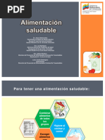 Alimentación Saludable para 4to Grado A Bachillerato - Salud Va A La Escuela