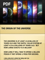 The Origin of The Universe