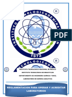 I. - Reglamento Lab.q.A