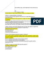 Biotechnology Sample Test