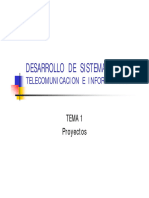 Tema 1 - Proyectos