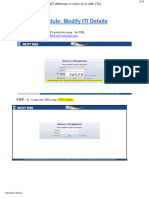 Module: Modify ITI Details: STEP - 1: - Login Into MIS Using (ITI-Creator)