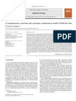 A Comprehensive, Consistent and Systematic Mathematical Model of PEM Fuel Cells