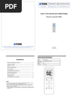 Remote Controller CR165-RG94A 170118