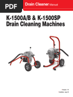 K-1500A Sectional Machine (220V) Manual