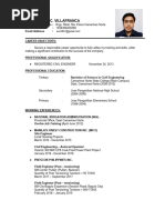 Alvin Villafranca - Updated CV