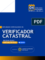 (Brochure) Verificador Catastral