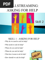 Skillstreaming: Asking For Help