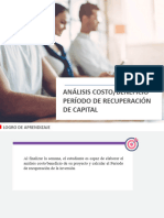 Análisis Costo-Beneficio y PRI - Semana 08