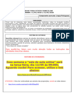 Estudo Português 8°anos