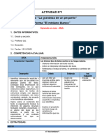 4° Grado - Actividad Del Dia 12 de Noviembre