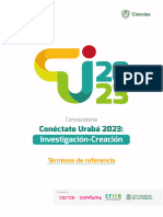 Téminos de Referencia Conéctate Urabá 2023