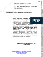 Laudo de Avaliação Da Cooperativa Habitacional Dos Bancários de SP