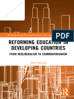 Izhar Oplatka - Reforming Education in Developing Countries - From Neoliberalism To Communitarianism-Routledge (2018)