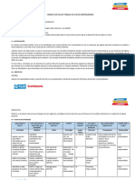 Modelo Del Plan de Trabajo Del Club Emprendedor