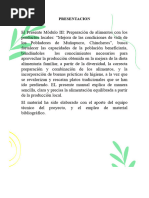 Recetario Preparacion de Alimentos