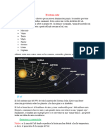 El Sistema Solar