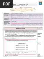 Sesión de Matemática Del Doble