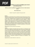 La Road Movie Boliviana y La Ruta 36 - Paradigmas para El Nuevo Cine Latinoamericano. Revista Poligrana. Universidad Del Valle