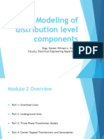 Lec 4 Modeling of Distribution System Components