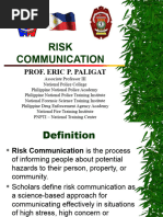 Risk Communication