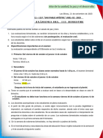 Comunicado N°11 Rol de Examenes Iii Bimestre 2023