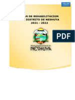 Plan de Rehabilitacion Neshuya Ok