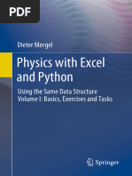 Physics With Excel and Python