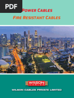 Wilson FR & Power Cable Catalog