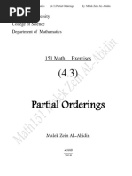 4.3 Partial Ordering 0