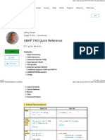 ABAP 7.40 Quick Reference SAP Blogs