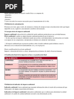 Preguntas de Impactos Ambientales