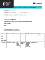 Rapport Focus OC Chu Oran