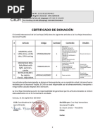 CRV Trujillo Certificado de Donacion Septiembre