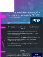 Protocolo de Observação Comportamental - PROC