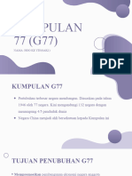 Kumpulan 77 (G77) : Nama: Hoo Ke Yin (6ak1)