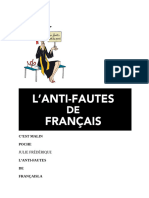 Lanti Fautes de Francais