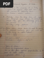 Mechanical Properties of Solids Physics XI