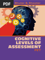 Shuter and Shooter Cognitive Levels of Assessment FET Phase